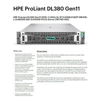 HPE PL DL380g11 5515+ (3.2/8C) 2x32G (p64706) MR416i-o/4G 2x480G 2x1000W 2x10G-T Smart Choice