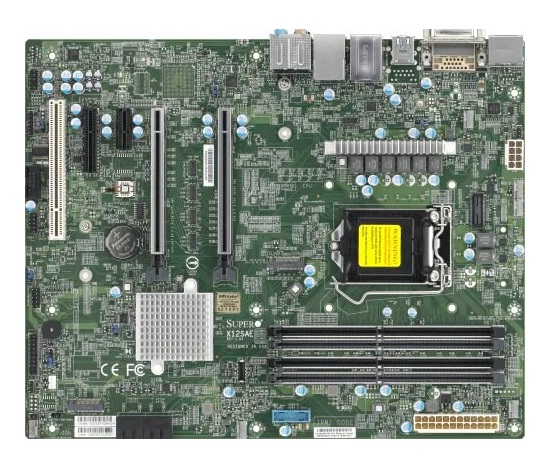 X12SAE, Intel W480 Chipset, support Intel Comet