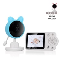 EVOLVEO Baby Monitor N3, LCD displej, IR přísvit, modrá
