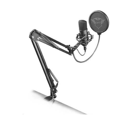 BAZAR - TRUST mikrofon GXT 252+ Emita Plus Streaming Microphone - Poškozený obal (Komplet)