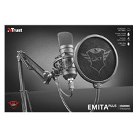 BAZAR - TRUST mikrofon GXT 252+ Emita Plus Streaming Microphone - Poškozený obal (Komplet)