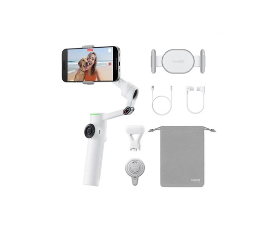 Insta360 Flow 2 Pro Creator Kit stabilizátor, bílá