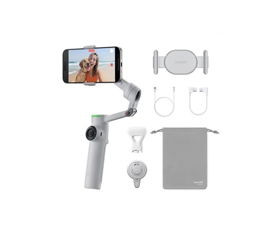 Insta360 Flow 2 Pro Creator Kit stabilizátor, šedá