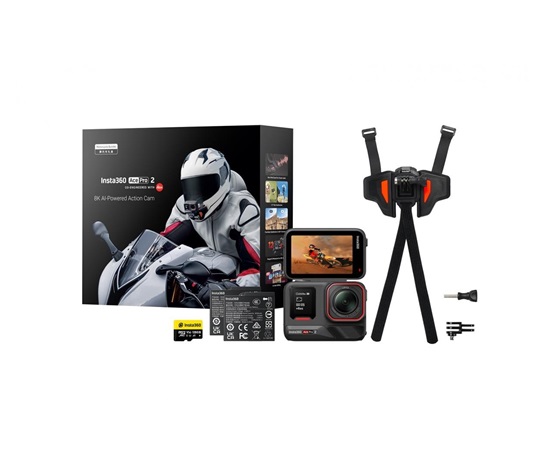 Insta360 Ace Pro 2 Motocyklový balíček akční kamera
