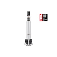 Samsung Bespoke Jet Plus complete tyčový vysavač, 580 W, LCD displej, vysýpací stanice, dTest, Misty White