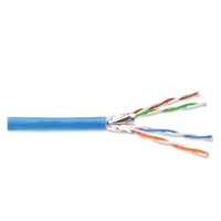 DIGITUS CAT 6A U-FTP Kabel 4x2,drát AWG23, LSOH, modrý, 305m