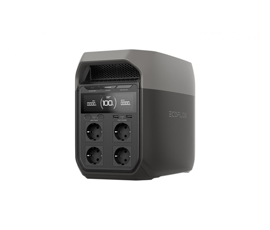 EcoFlow DELTA 3 přenosná bateriová stanice, kapacita 1 kWh, stálý výkon 1800 W