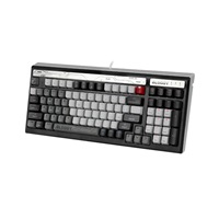 A4tech Bloody B950 podsvícená mechanická herní klávesnice RGB, Brown Switch, USB, CZ,  šedá