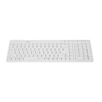 A4tech FStyler FBK27C AS, bezdrátová Dual mode Bluetooth+2,4G klávesnice, CZ, bílá