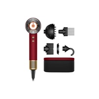 Dyson Supersonic Nural HD16 fén na vlasy, 1600 W, difuzér, 4 teploty, 3 rychlosti, Red Velvet / Gold