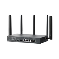 TP-Link ER706WP-4G OMADA VPN 4G+Cat6 router (AX3000,1xSFP WAN/LAN,1xGbEWAN,4xGbELAN/WAN,4xPoE+,45W,2xnanoSIM)