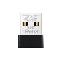 MERCUSYS MA14N WiFi6 USB nano adapter (AX300,2,4GHz/5GHz,USB2.0)