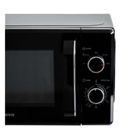 Orava Miwa-1B mikrovlnná trouba 700 W, 20 l, otočný talíř s průměrem 25,5 cm, černá