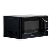 Orava Miwa-1B mikrovlnná trouba 700 W, 20 l, otočný talíř s průměrem 25,5 cm, černá