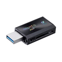 ADATA Externí SSD SC730 1TB, USB-C/A, USB 3.2 Gen2, černá