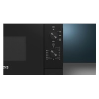 Siemens iQ300 FF020LMB2, mikrovlnná trouba, 800 W, 5 úrovní ohřevu, talíř 27 cm, černá