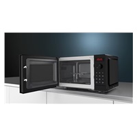 Siemens iQ300 FE023LMB2 mikrovlnná trouba, 800 W, talíř 27 cm, funkce grill, černá