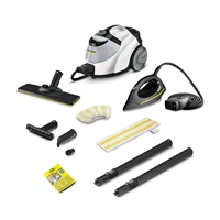 Kärcher SC 5 EasyFix Iron parní čistič, 2250 W, 4.2 bar, zabíjí až 99.999 % virů a 99,99 % bakterií, napařovací žehlička