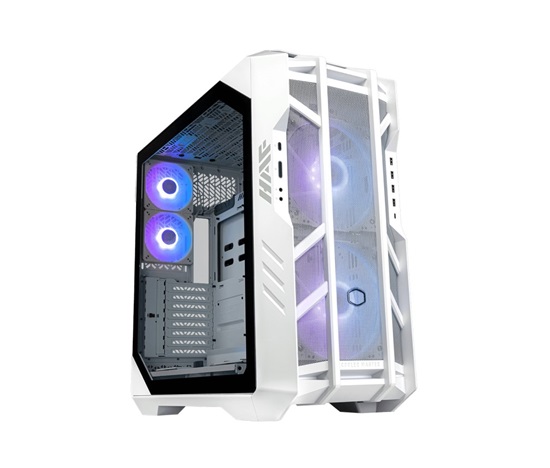 BAZAR Cooler Master case HAF 700, E-ATX, Průhledná bočnice, 2x 200mm ARGB Fan, 3x 120mm ARGB Fan, ARGB, POŠKOZENÝ OBAL