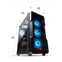 LYNX Challenger Ryzen 7 7800X3D 32GB 2T SSD NVMe RTX 5070 Ti 16G W11 Home