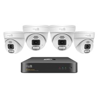 iGET HOMEGUARD HGNVK84804 - kamerový PoE set 2K NVR 8CH + 4x venkovní kamera se zvukem