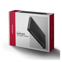 AXAGON EE25-XA6C, USB-C 5Gbps - SATA 6G, 2.5" aluminiowa obudowa zewnętrzna
