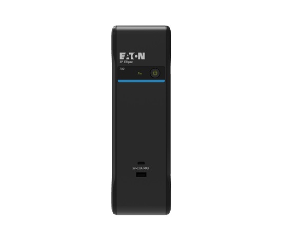 Eaton 3P Ellipse UPS DIN USB, 900 VA, 540 W, Vstup: C14, Výstupy: (3) Typ E, (1) Pouze přepěťová ochrana Typ E, Tower