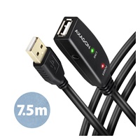 AXAGON ADR-207, USB 2.0 A-M -> A-F aktywny przedłużający / repeater kabel, 7.5m