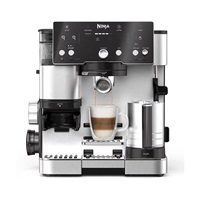 Ninja ES501EU Luxe™ Essential, kávovar 2v1, integrovaný mlýnek, váha, Barista Assist, automatické pěnění mléka