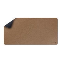 CONNECT IT Podložka pod klávesnici a myš DoubleColor Pad, 900x400, Modrá / Světle hnědá