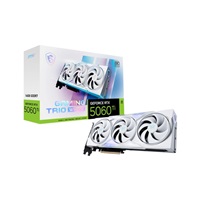 MSI VGA NVIDIA GeForce RTX 5060 Ti 16G GAMING TRIO OC WHITE, RTX 5060 Ti, 16GB GDDR7, 3xDP, 1xHDMI