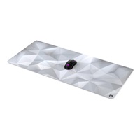 ENDORFY Podložka pod myš Crystal Onyx White XL, 900x400x3, bílá
