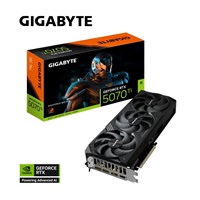 GIGABYTE VGA NVIDIA GeForce RTX 5070 Ti WINDFORCE 16G, 16G GDDR7, 3xDP, 1xHDMI