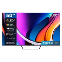 Metz 50MQD7500Z 50" TV, 4K Ultra HD, QLED, Google TV, HDR, WiFi, Bluetooth 5.1, Dolby Atmos