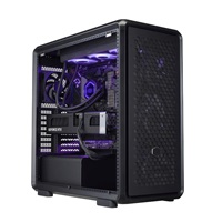 Cooler Master case MasterFrame 600 Black, Průhledná bočnice, ATX, 3x 140mm Fan, 1x 120mm Fan, Černá