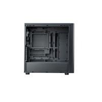 Cooler Master case Elite 502 Lite, Průhledná bočnice, ATX, 1x 120mm Fan, černá