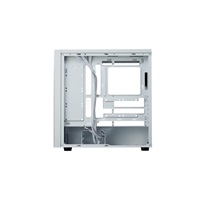 Cooler Master case Elite 502 White Lite, Průhledná bočnice, ATX, 1x 120mm Fan, bílá