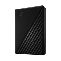 BAZAR - WD My Passport Portable 4TB, Externí HDD, USB 3.0, černá (Bez příšlušenství)