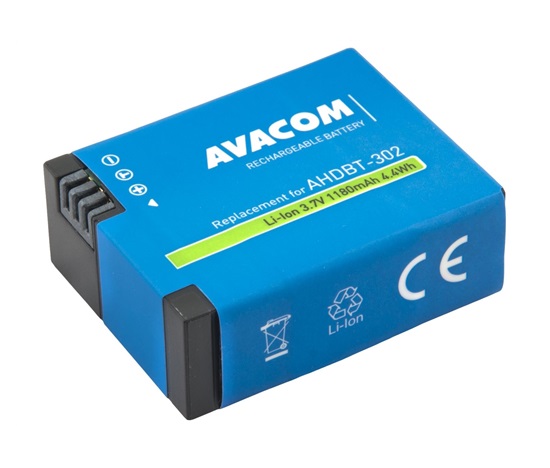 AVACOM baterie pro GoPro AHDBT-302 Li-Ion 3.7V 1180mAh 4.4Wh