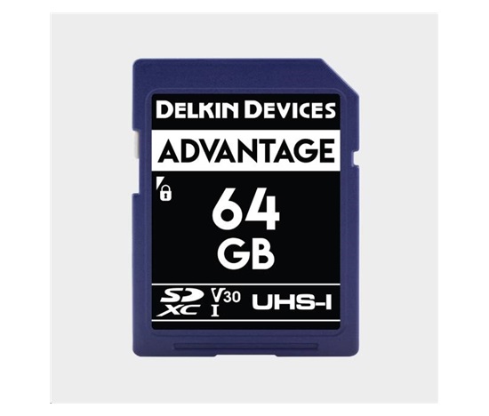 Delkin SD Advantage 660X UHS-I U3 (V30) R90/W90 64GB
