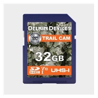 Delkin SDHC Trail Cam R100/W30 U3 (V30) 32GB