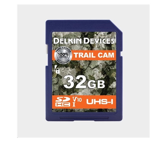 Delkin SDHC Trail Cam R100/W30 U3 (V30) 32GB