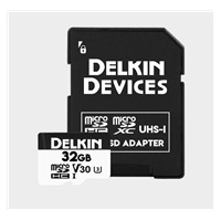 Delkin microSDHC Trail Cam Hyperspeed R100/W75 (V30) 32GB