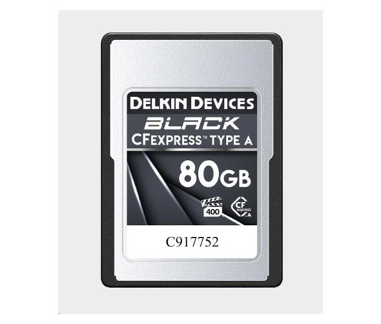 Delkin CFexpress BLACK, VPG400 (Type A) 80GB