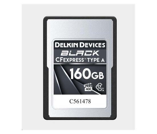 Delkin CFexpress BLACK, VPG400 (Type A) 160GB