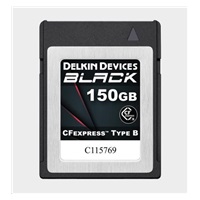 Delkin CFexpress BLACK R1725/W1530 150GB Type B