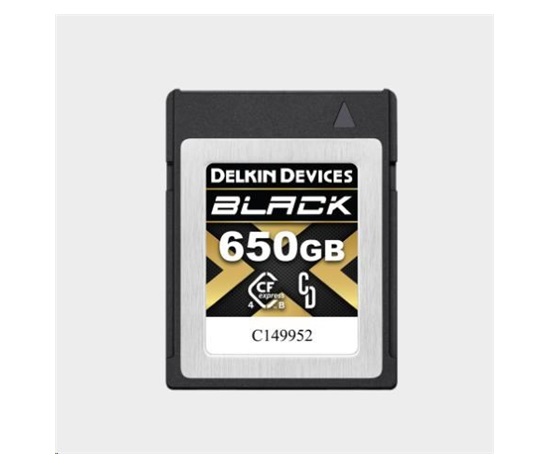Delkin CFexpress 4.0 BLACK R3530/W3250 650GB
