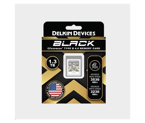 Delkin CFexpress 4.0 BLACK R3530/W3250 1.3TB