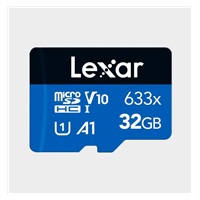 Lexar 633X microSDHC/SDXC no adapter (V10) R100 32GB