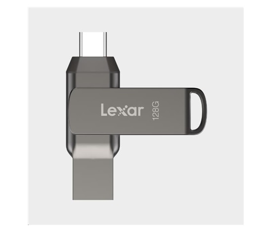Lexar JumpDrive Dual Drive D400 Type-C/Type-C & Type-A, up to 130MB/s read (USB 3.1) 128GB